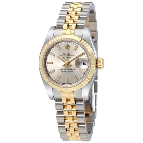 gold rolex silver roll panama|Rolex gold watches.